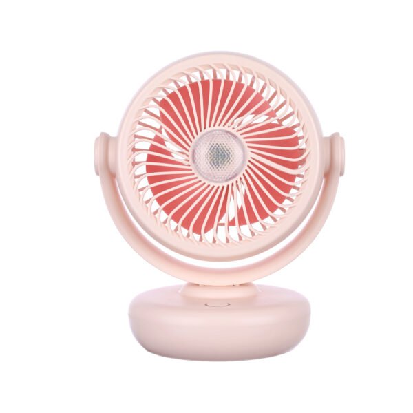 USB Rechargeable Camping Fan with Separate Night Light - Image 4