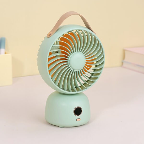 Custom Rechargeable Desktop Fan with LCD Display - 图片 7