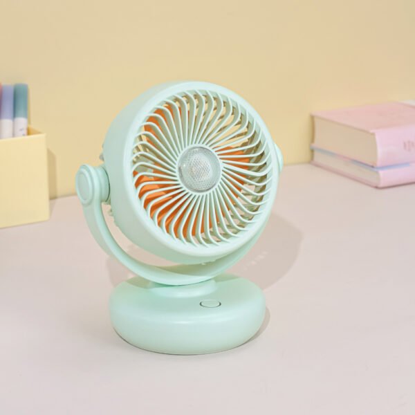 USB Rechargeable Camping Fan with Separate Night Light - Image 6