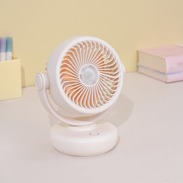 USB Rechargeable Camping Fan with Separate Night Light - Image 7