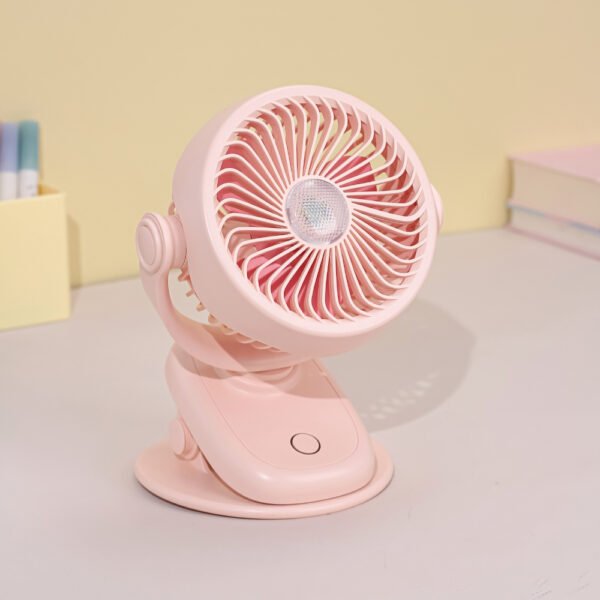 USB Rechargeable Clip Fan with Separate Night Light Wholesale - Image 7