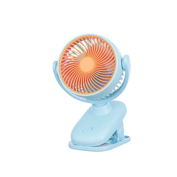 Wireless Portable Loop With Clip 180° Oscillating Mini Clip Fan - Image 2