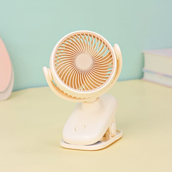 Wireless Portable Loop With Clip 180° Oscillating Mini Clip Fan - Image 5