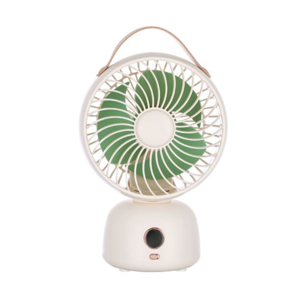 Custom Rechargeable Desktop Fan with LCD Display