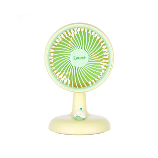 2024 USB Rechargeable Small Table Fan With Stepless Wind Speed Adjustments - 图片 3