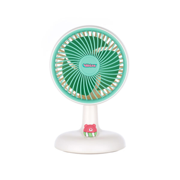 2024 USB Rechargeable Small Table Fan With Stepless Wind Speed Adjustments - 图片 2