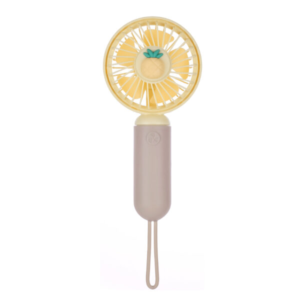 USB Rechargeable Handheld Fan with Fruit Drip Decoration - 图片 5