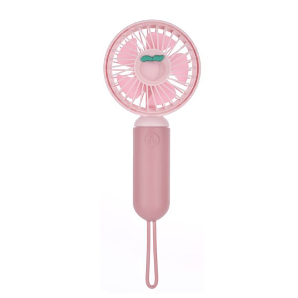 USB Rechargeable Handheld Fan with Fruit Drip Decoration - 图片 2