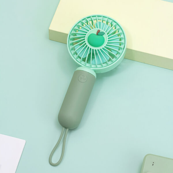 USB Rechargeable Handheld Fan with Fruit Drip Decoration - 图片 6