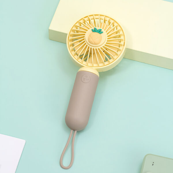 USB Rechargeable Handheld Fan with Fruit Drip Decoration - 图片 8