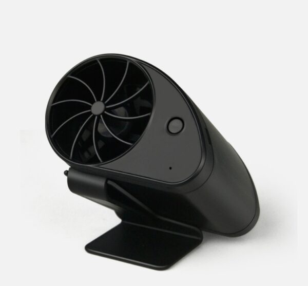 2 In 1 Portable Table Fan Battery Operated Waist Clip Fan with Desk Holder - 图片 7